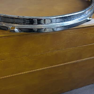 Pearl MIJ 16" 7 Lug Drum Hoop 1960s image 5