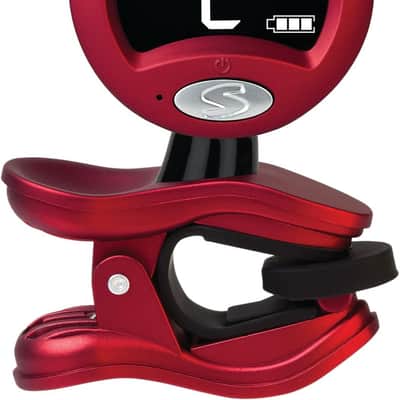 Snark ST-2 RE Super Tight Rechargeable Clip-On Chromatic Tuner for All Instruments (Red) image 2