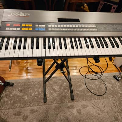 Roland JX-8P 61-Key Polyphonic Synthesizer 1984 - 1986 - Black image 4