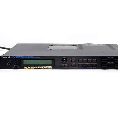 Roland JV-880 Expanded Synthesizer Sound Module 90's Pop Expansion Rackmount Synth