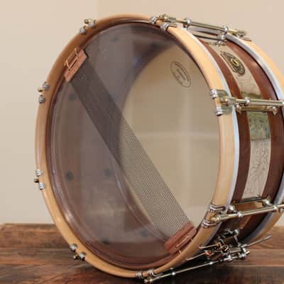 San Francisco Drum Co. 1906 - 2006 Earthquake & Fire Commemorative Snare Drum. #2 of 10. - San Franc image 8