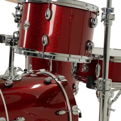 Gretsch Catalina Club 4-pc Shell Pack (18/12/14/0514sd), Dark Cherry Sparkle image 8
