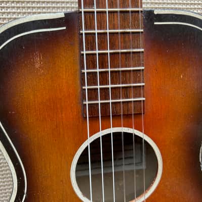 Vintage 1950s Gallotone Champion *John Lennon* Original Acoustic Guitar *RARE* image 4