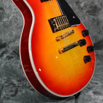 Epiphone Les Paul Custom Exclusive Heritage Cherry Sunburst w/ FREE Same Day Shipping image 7