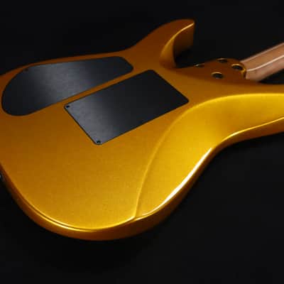 Jackson American Series Limited Edition Virtuoso, Streaked Ebony Fingerboard, Gold Rush 556 image 8