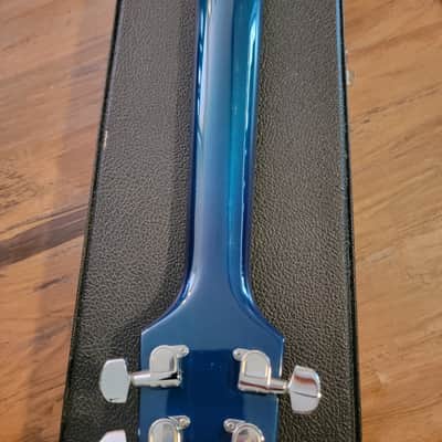 1995 Hamer Eclipse USA Electric Guitar Rare Blue Teal Flip Flop All Original W/OHSC CLEAN! image 16