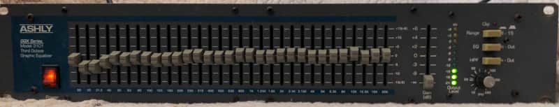 Ashly GQX-3101 Dual-Channel 31-Band Graphic Equalizer image 1