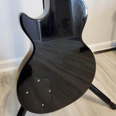 Epiphone Vinnie Hornsby "The Vinnie" Les Paul Standard Bass 2003 - 2005 - Trans Black image 14