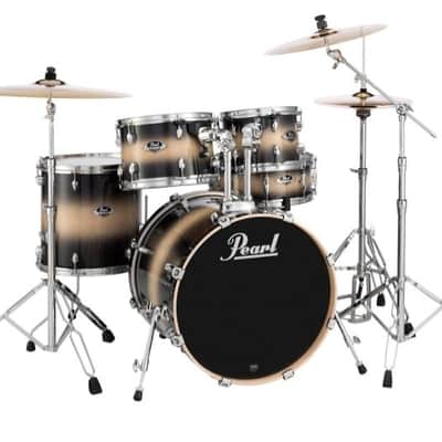 Pearl Exl725 C255 5 Pc. Exl Export Set W/830 Hw, Nightshade Lacquer image 2