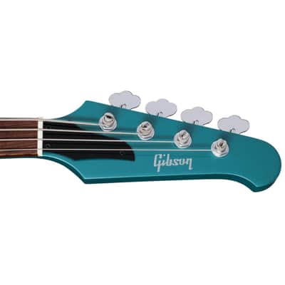 Gibson Non-Reverse Thunderbird 4-String Bass w/ Hardshell Case - Faded Pelham Blue image 8