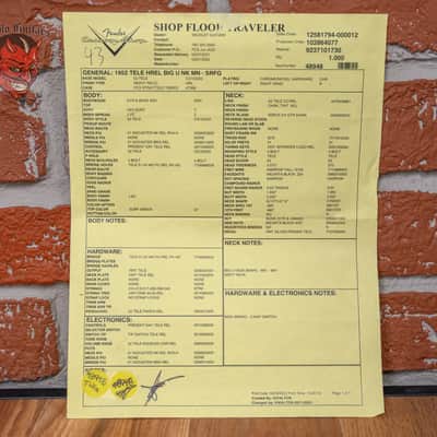 Fender Custom Shop 1952 Telecaster Heavy Relic Surf Green 2022 w/OHSC image 14