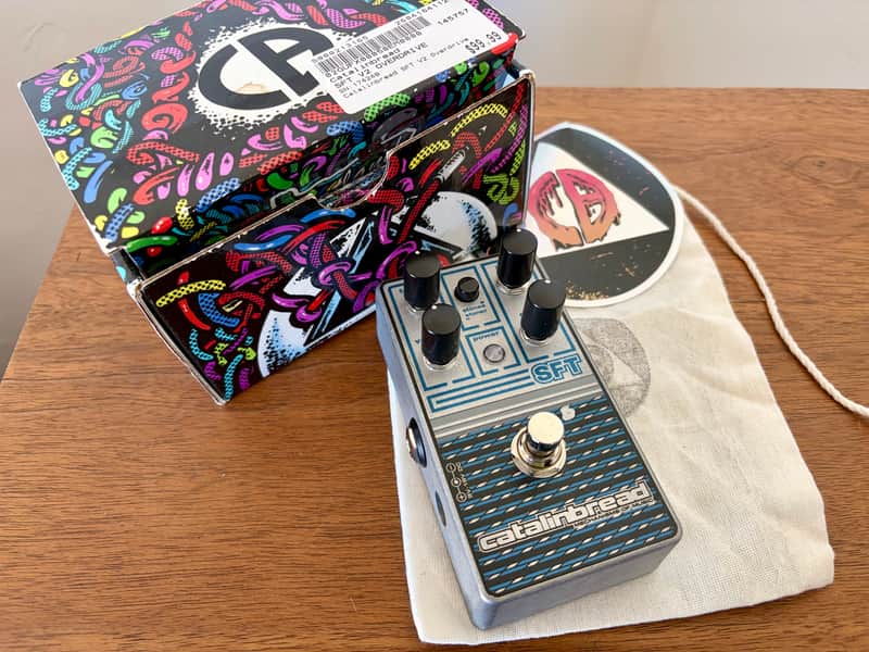 Catalinbread SFT V2 Sapphire edition bass overdrive od ampeg image 1