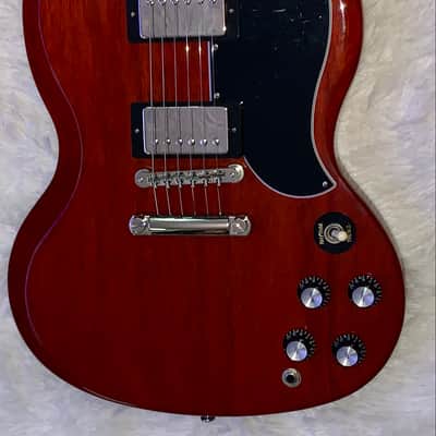 2020 Gibson SG Standard '61 Vintage Cherry electric guitar made in usa image 3