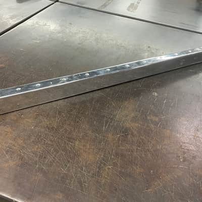 Carter Pedal Steel Guitar Floor Pedal Rack NOS Aluminum image 1