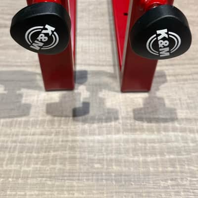 K&M 18813 Omega Stand 2nd Tier Stacker, Ruby Red image 3