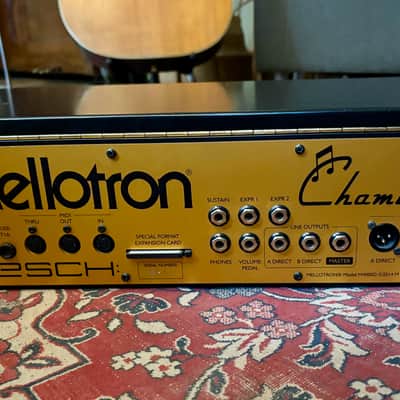 Mellotron M4000D – Factory Custom Black & Gold – Sound Card 02 + Original Box image 8