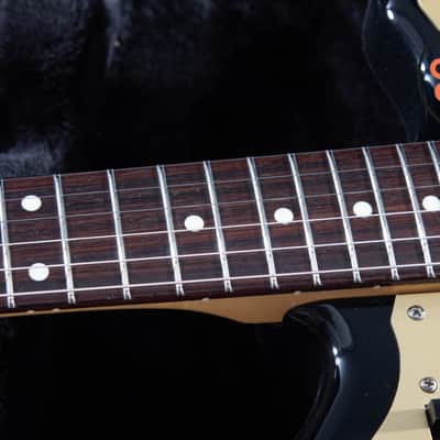 2022 Fender MIJ Japan Limited Edition Inoran Jazzmaster Piano Black HSC image 5
