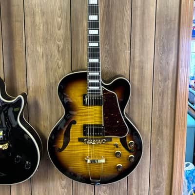 Ibanez AF95FM-AYS Artcore Expressionist 2018 - Present - Antique Yellow Sunburst image 2