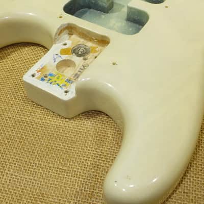 Body Ash White Blonde 4lbs, 1998 Fender American Deluxe  Stratocaster image 4