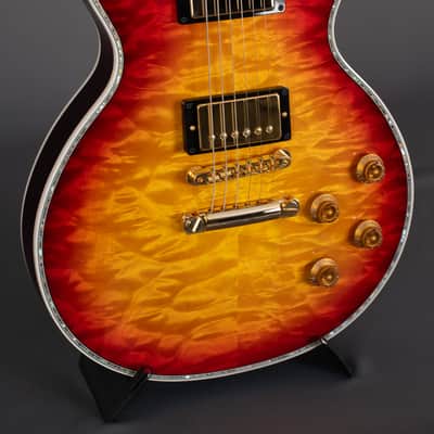 Gibson Les Paul Custom Ultima 5A-Quilt "Tree of Life" 2025 - Fireburst image 3