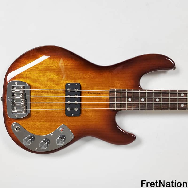 G&L CLF L-1000 4-String Bass Old School Tobacco Sunburst USA MFD okoume 9.20lbs CLF2205197 image 1