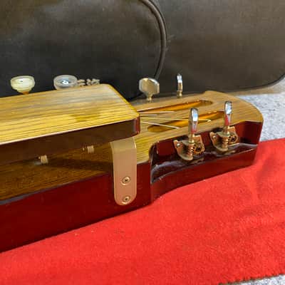 Taisho Goto - Nagoya harp.  Keyed lap steel like Japanese instrument with soft image 4
