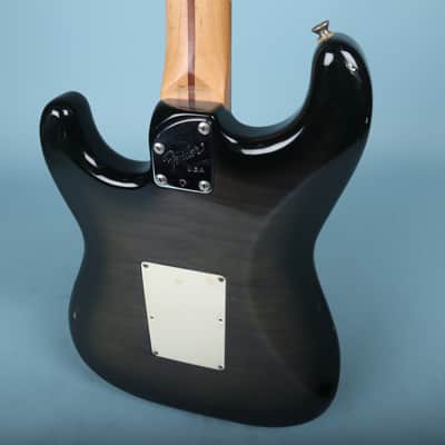 1993 Fender MIJ Stratocaster HSS Floyd Rose Blackburst image 7