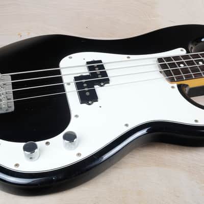 Fender PB-62 Precision Bass '62 Reissue MIJ 1991 Black Fujigen Japan w/ Bag image 4