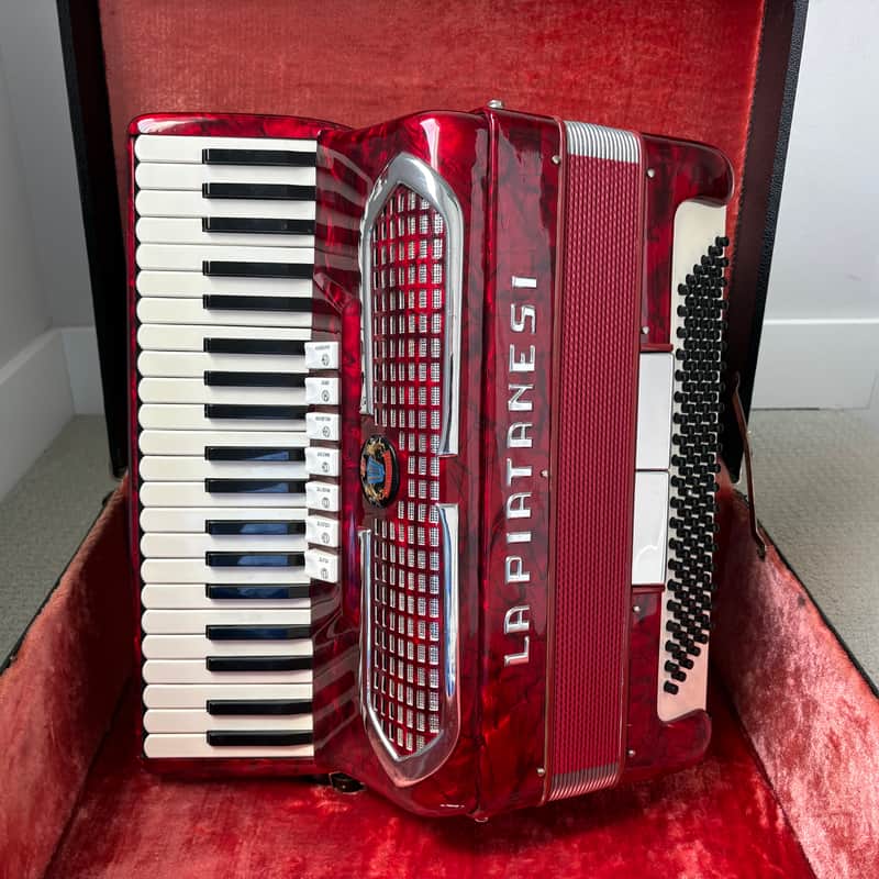 Piatanesi 120-Bass Accordion (La Piatanesi Logo) – Made in Italy image 1