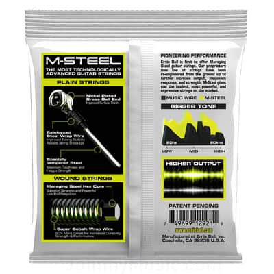 Regular Slinky M-Steel Electric Guitar Strings 10-46 Gauge Maraging-Stl Hex-Core Super Cobalt Alloy Wound Set Ultra High-OP/Fatigue-Resistant image 2