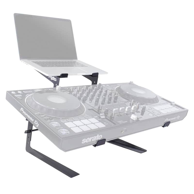 Headliner Covina Adjustable Height Width Pro DJ Controller Laptop Stand - Open Box Mint image 1