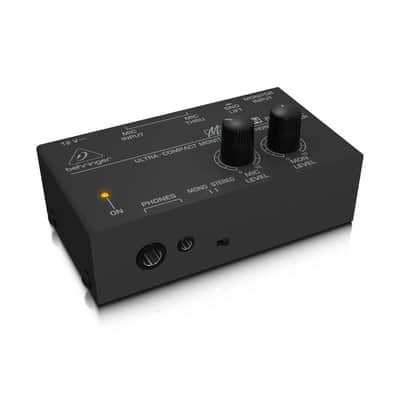 Behringer Micromon MA400 Ultra-Compact Monitor Headphone Amplifier, 15Hz-25 kHz Bandwidth, 2 kOhms Input Impedance image 10
