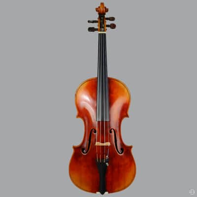 Fine Handmade Violin c.1900 – Joseph Guarnerius fecit Cremonae anno 1746 – Powerful Tone, Fully Restored image 2