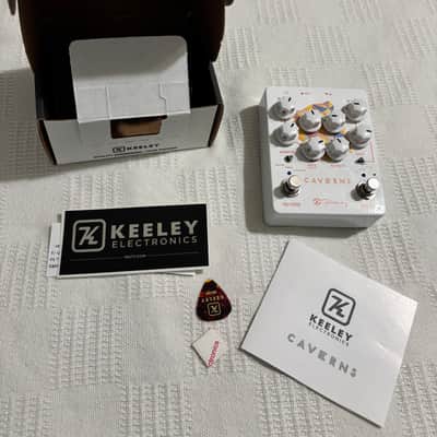 Keeley Caverns Reverb / Delay V2 2017 - Present - White image 3
