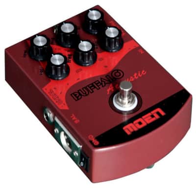 MOEN AC-BA Buffalo Acoustic Guitar Preamp DI Pedal with 3 Band EQ image 2