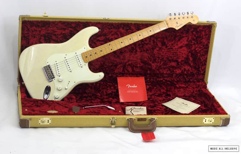 Fender American Original '50s - Stratocaster White Blonde Avri image 1