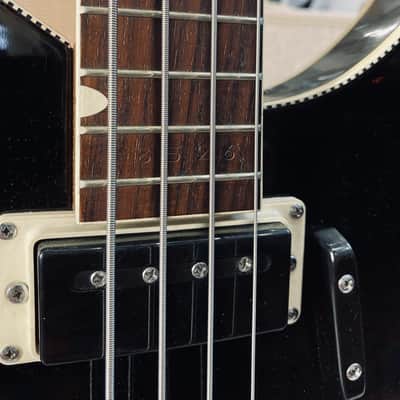 Vintage Rare Japan Hollow Bass Yamaha SA17 1971 Black image 6