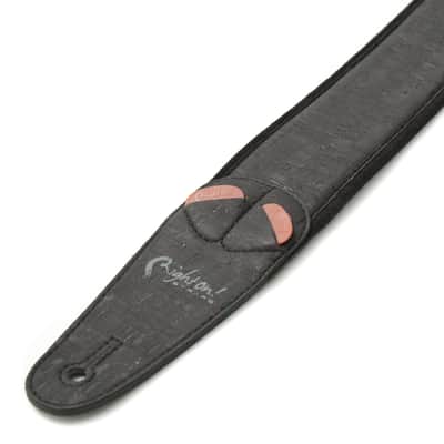 RightOn! Straps Mojo Cork Black - Strap for Guitars image 2