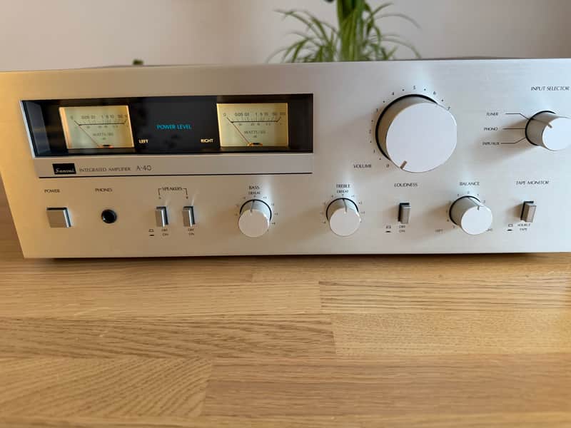 Sansui A-40 Integrated Amplifier – Serviced (Silnica Zagreb) – Bias Adjusted – Excellent image 1