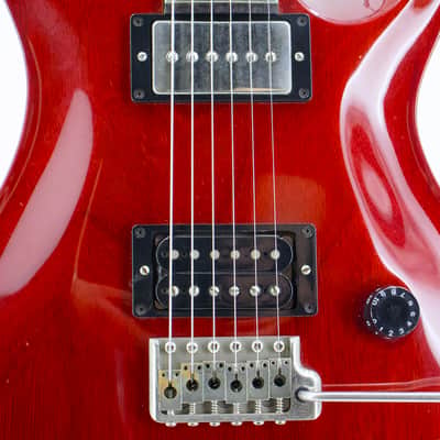Used PRS CE-22 Vintage Cherry Electric Guitar w/ P-90 Neck Pickup & Case image 6