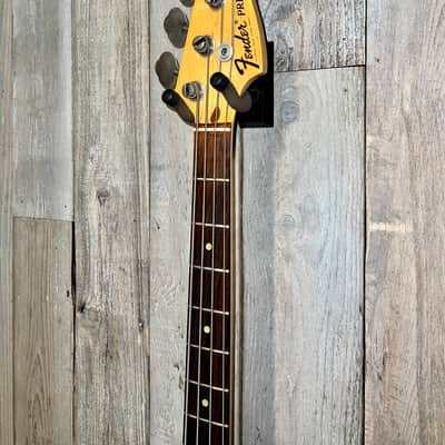 Stellar 1976 Fender Precision Bass with Rosewood Fretboard Sunburst, OHSC Amazing Vintage Bass ! image 6