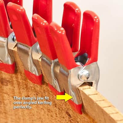 StewMac Lining Clamps, Set of 100 (10 packs of 10) image 2