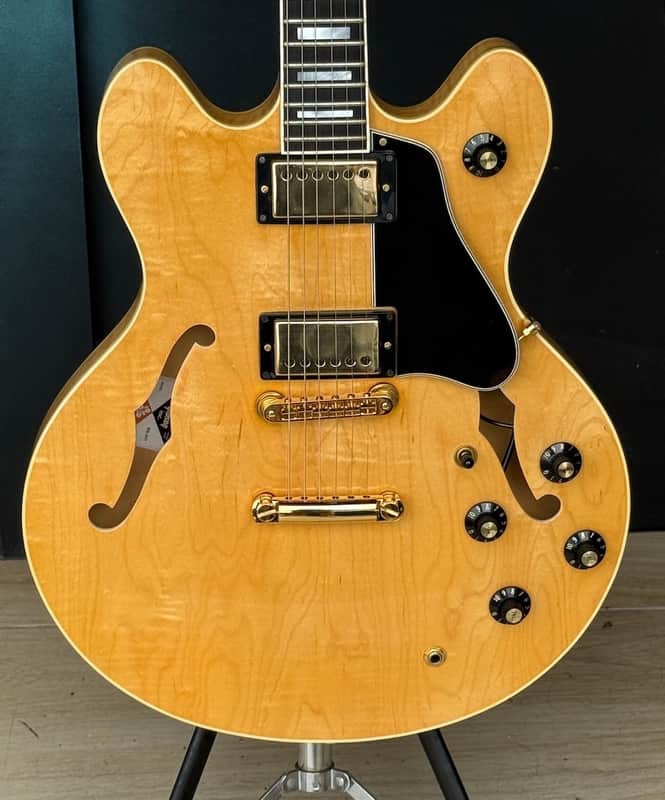 Gibson ES-347 TDN 1978 - stunning figured Bad Boy Blondie ready for your collection ! - Excellent