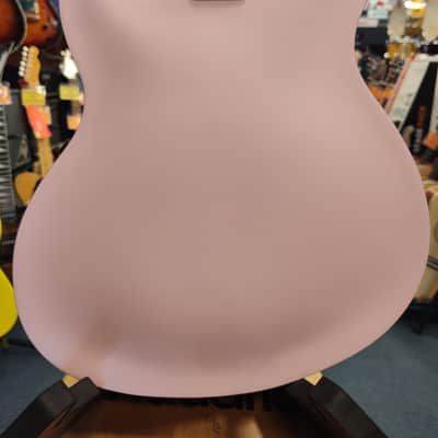 Fender Tom DeLonge Starcaster Semi-Hollow Electric Guitar w/ Gig Bag- Pink image 2