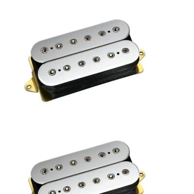 DiMarzio DP152 Super 3, Bridge Humbucker Pickup with F-spaced - Chrome Tops -NEW image 3