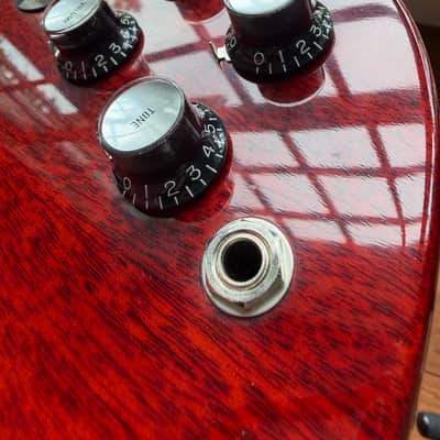 2026 Gibson Custom Shop Les Paul SG ‘61 Reissue VOS Stop Tail - Cherry Red image 15