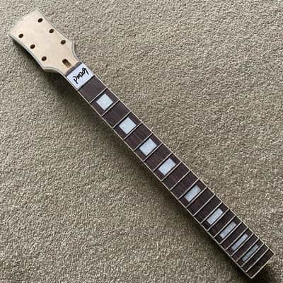 Mahogany Guitar Neck, Rosewood 22 Frets Fingerboard image 1