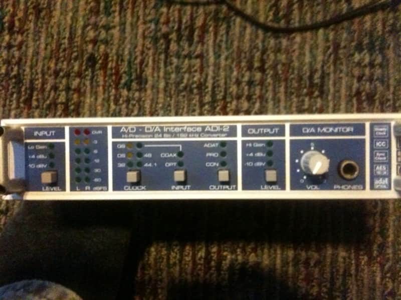 RME ADI-2 192kHz 24bit 2 Channel AD/DA Converter and Word Clock (ADI 2) image 1