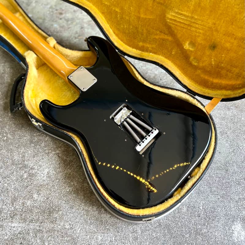 ジャパンビンテージYAMAHA ST360R 改　エレキギター Yamaha ST-360R c 1970's - Black strat style electric guitar