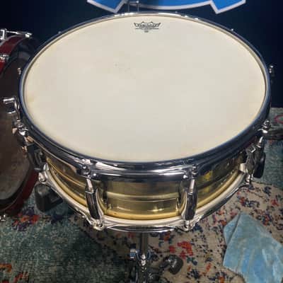 Pearl - 5x14" Sensitone Custom Alloy Brass Shell Snare Drum image 11